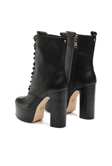 MICHAEL Michael Kors Боти Natasha Lace Up Bootie 40F3NAME6L Черен - Mera.bg