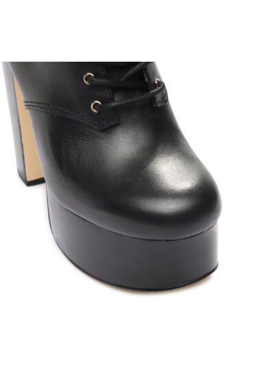 MICHAEL Michael Kors Боти Natasha Lace Up Bootie 40F3NAME6L Черен - Mera.bg