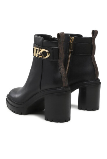 MICHAEL Michael Kors Боти Parker Lug Bootie 40F2PKME7L Blk/Brown - Mera.bg