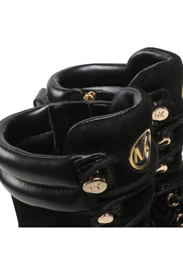 MICHAEL Michael Kors Боти Rowan Lace Up Bootie 40F3RWFE8S Черен - Mera.bg