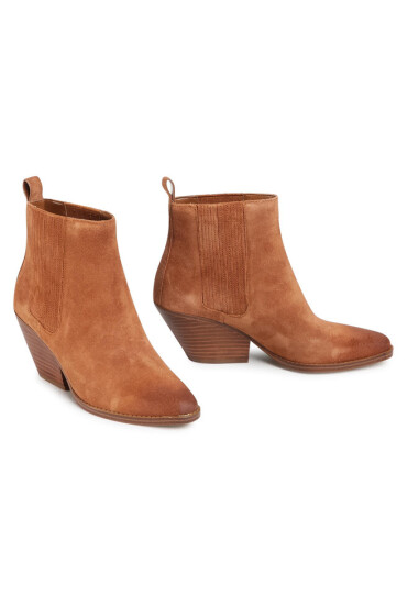 MICHAEL Michael Kors Боти Sinclair Bootie 40F0SCME5S Luggage - Mera.bg