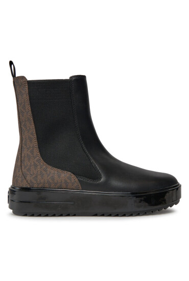 MICHAEL Michael Kors Боти тип челси Emmet Bootie 43H3EMFE7L Blk/Brown - Mera.bg