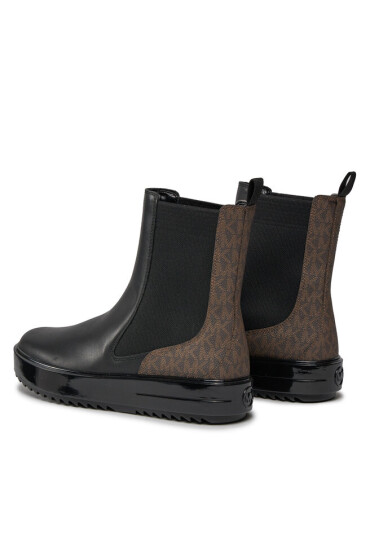 MICHAEL Michael Kors Боти тип челси Emmet Bootie 43H3EMFE7L Blk/Brown - Mera.bg