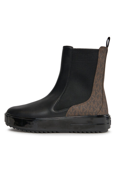 MICHAEL Michael Kors Боти тип челси Emmet Bootie 43H3EMFE7L Blk/Brown - Mera.bg
