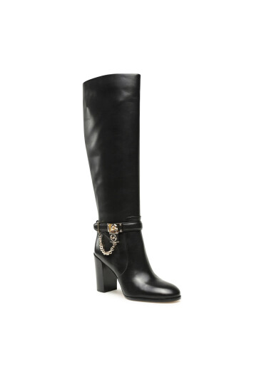 MICHAEL Michael Kors Ботуши Hamilton Heeled Boot 40F3HAHB5L Черен - Mera.bg