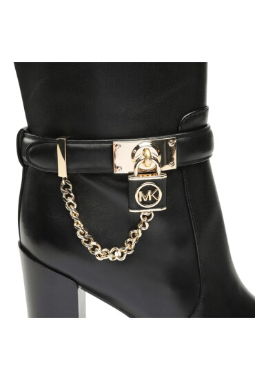 MICHAEL Michael Kors Ботуши Hamilton Heeled Boot 40F3HAHB5L Черен - Mera.bg
