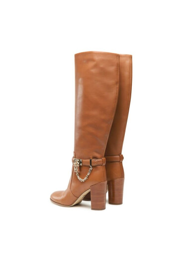 MICHAEL Michael Kors Ботуши Hamilton Heeled Boot 40F3HAHB5L Luggage - Mera.bg