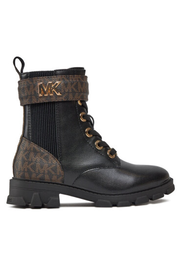 MICHAEL Michael Kors Ботуши Ridley Stark MK100782 Black/Brown Patent - Mera.bg