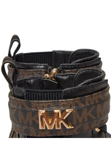 MICHAEL Michael Kors Ботуши Ridley Stark MK100782 Black/Brown Patent - Mera.bg