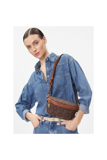 MICHAEL Michael Kors Чанта за кръст Slater 30H3G04M0B Brn/Luggage - Mera.bg
