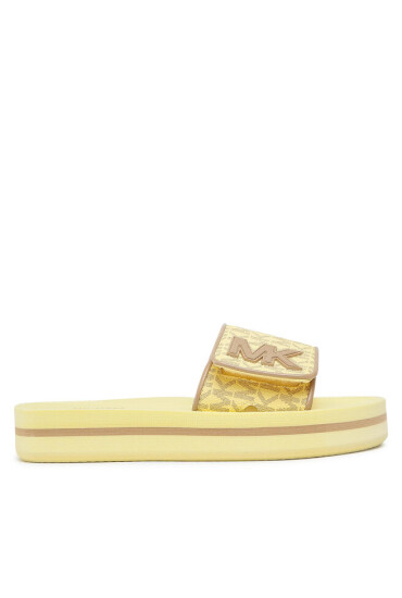 MICHAEL Michael Kors Чехли Mk Platform Slide 40S1MKFA2B Buttercup - Mera.bg