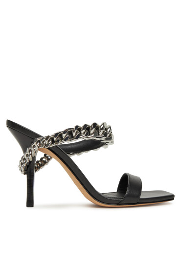 MICHAEL Michael Kors Чехли Bianca 40S5BCHS2L Черен - Mera.bg