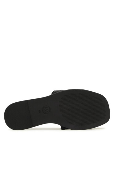 MICHAEL Michael Kors Чехли Halyworth Woven 40S3HAFA2L Black - Mera.bg