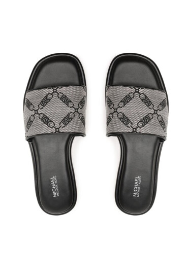 MICHAEL Michael Kors Чехли Hayworth Slide 40S3HAFS1Y Nat/Blk - Mera.bg