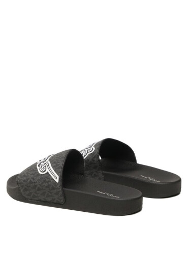 MICHAEL Michael Kors Чехли Jake Slide 42S3JSFA1B Black - Mera.bg