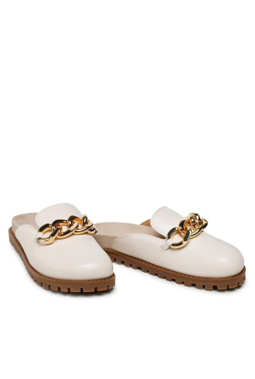 MICHAEL Michael Kors Чехли Scarlett Mule 40S2SCFP1L Lt Cream - Mera.bg