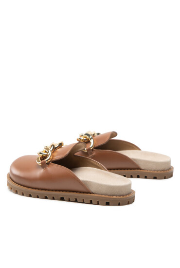 MICHAEL Michael Kors Чехли Scarlett Mule 40S2SCFP1L Luggage - Mera.bg