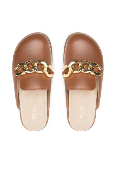 MICHAEL Michael Kors Чехли Scarlett Mule 40S2SCFP1L Luggage - Mera.bg