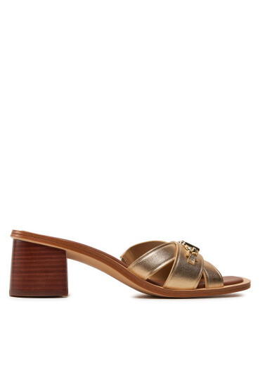 MICHAEL Michael Kors Чехли Tiffanie Mid Sandal 40S4TFMS1M Златист - Mera.bg
