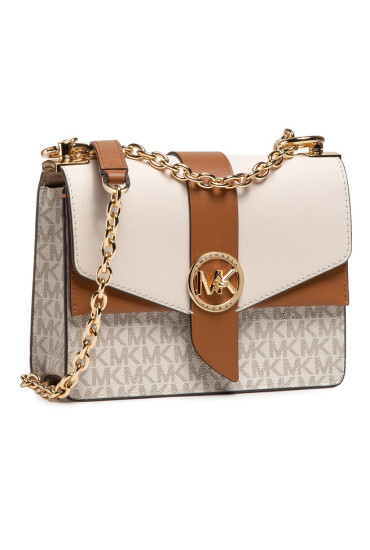 MICHAEL Michael Kors Дамска чанта Greenwich 32S1GGRC0B Бежов - Mera.bg