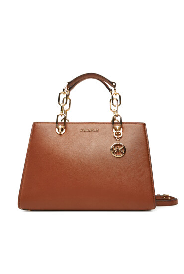 MICHAEL Michael Kors Дамска чанта Cynthia 30S4GCYS2T Кафяв - Mera.bg