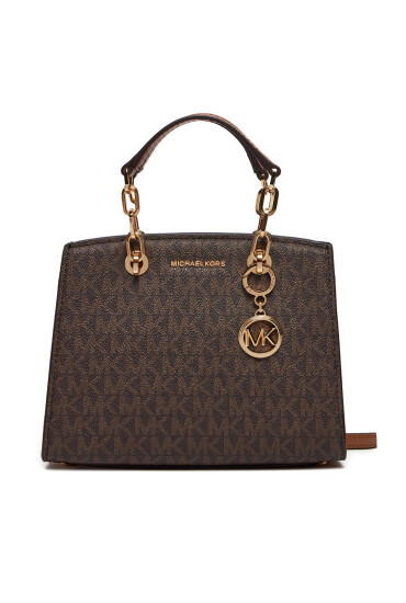 MICHAEL Michael Kors Дамска чанта Cynthia 32S4GCYC1B Кафяв - Mera.bg