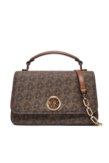 MICHAEL Michael Kors Дамска чанта Delancey 30T4GD8S6B Кафяв - Mera.bg