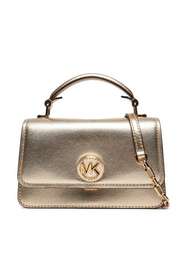 MICHAEL Michael Kors Дамска чанта Delancey 32T4GD8C5M Златист - Mera.bg