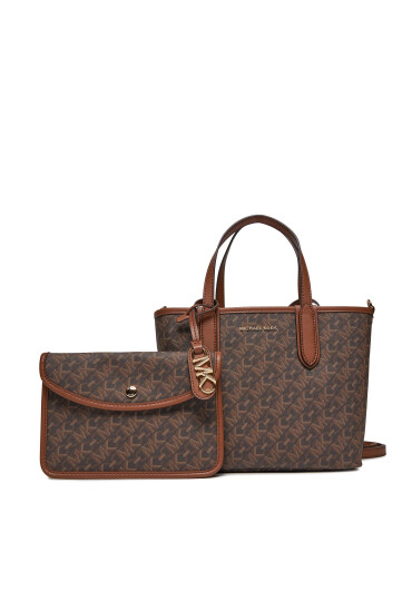 MICHAEL Michael Kors Дамска чанта Eliza 30R4GZAT0B Кафяв - Mera.bg