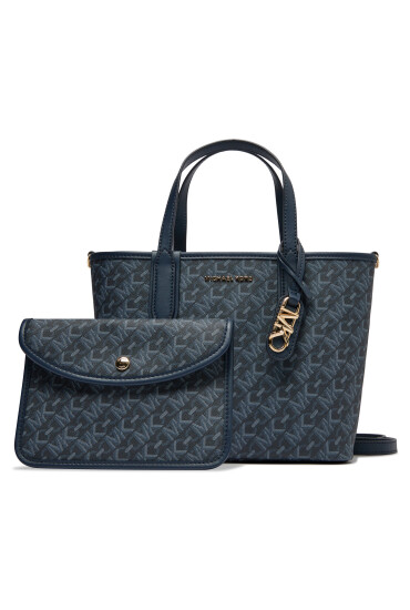 MICHAEL Michael Kors Дамска чанта Eliza 30R4GZAT0V Тъмносин - Mera.bg