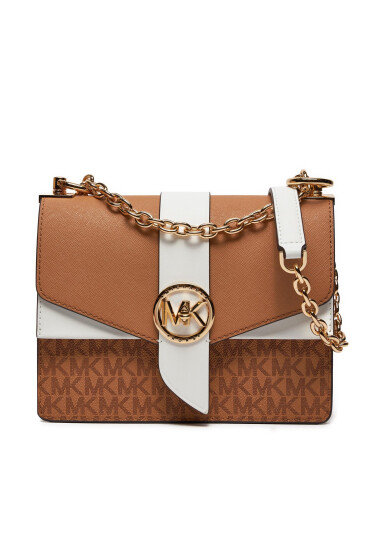 MICHAEL Michael Kors Дамска чанта Geenwich 32S1GGRC0B Кафяв - Mera.bg