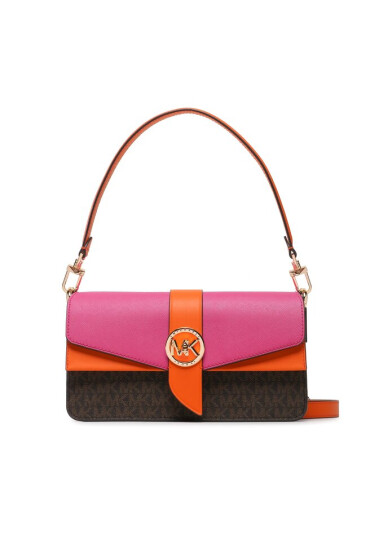 MICHAEL Michael Kors Дамска чанта Greenwich 30H1GGRL8V Apricot Multi - Mera.bg