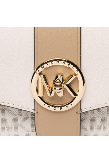 MICHAEL Michael Kors Дамска чанта Greenwich 30H1GGRL8V Vanilla Mlti - Mera.bg