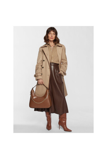 MICHAEL Michael Kors Дамска чанта Wilma 30R3G3WH3L Кафяв - Mera.bg