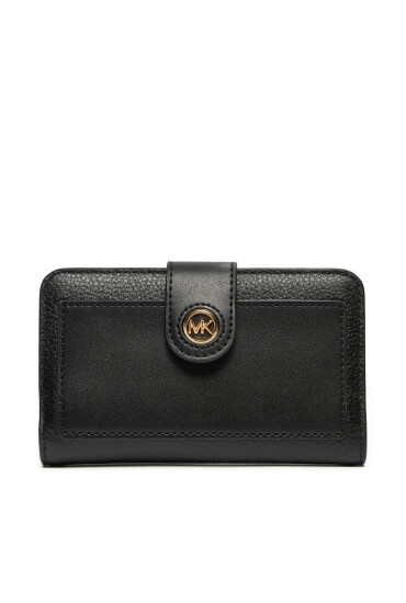 MICHAEL Michael Kors Голям дамски портфейл 32S4G0KF6L Черен - Mera.bg