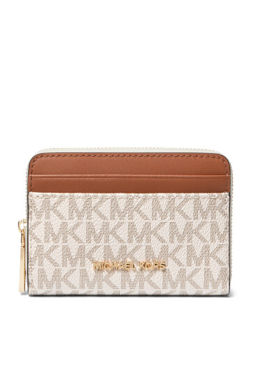 MICHAEL Michael Kors Голям дамски портфейл 32T4GJ6Z5B Бежов - Mera.bg