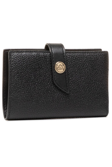 MICHAEL Michael Kors Голям дамски портфейл Mk Charm 34S0G00E2L Black - Mera.bg