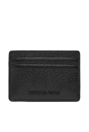 MICHAEL Michael Kors Калъф за кредитни карти Jet Set 32T5TJ6D1L Черен - Mera.bg