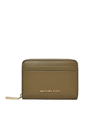 MICHAEL Michael Kors Малък дамски портфейл 32T4GJ6Z5L Зелен - Mera.bg