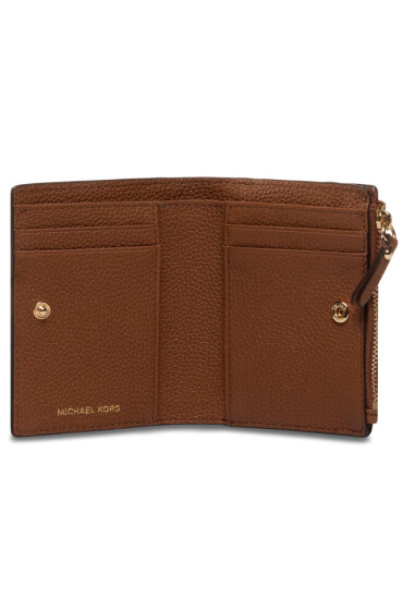 MICHAEL Michael Kors Малък дамски портфейл Jet Set 34F9GJ6F2L Кафяв - Mera.bg
