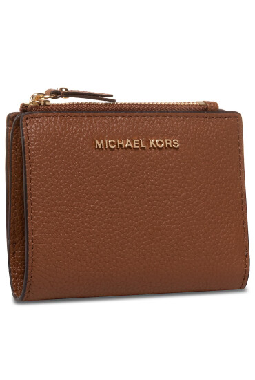 MICHAEL Michael Kors Малък дамски портфейл Jet Set 34F9GJ6F2L Кафяв - Mera.bg