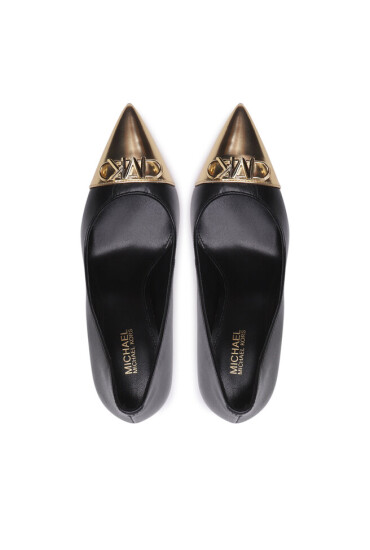 MICHAEL Michael Kors Обувки на ток Parker Pump 40F2PKHP4L Blk/Gold - Mera.bg