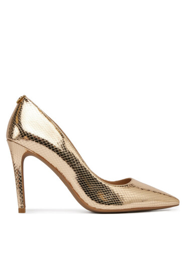 MICHAEL Michael Kors Обувки на ток Alina Flex High Pump 40R4HNHP1M Златист - Mera.bg