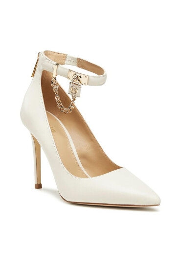 MICHAEL Michael Kors Обувки на ток Hamilton Pump 40F3HAHP1L Екрю - Mera.bg