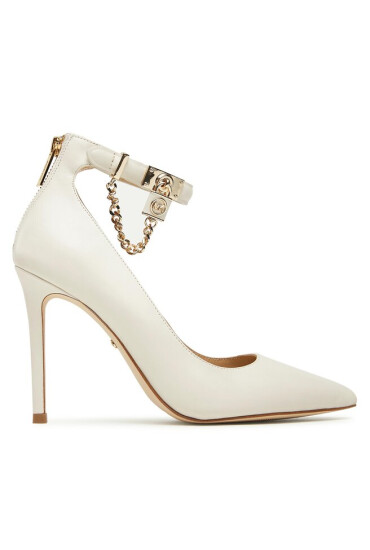 MICHAEL Michael Kors Обувки на ток Hamilton Pump 40F3HAHP1L Екрю - Mera.bg