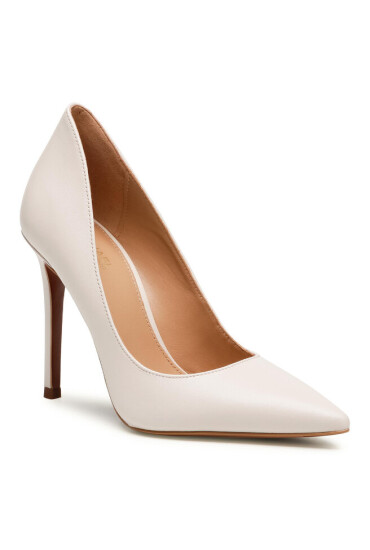 MICHAEL Michael Kors Обувки на ток Keke Pump 40F9KEHP1L Lt Cream - Mera.bg
