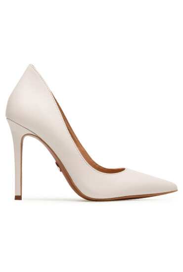 MICHAEL Michael Kors Обувки на ток Keke Pump 40F9KEHP1L Lt Cream - Mera.bg