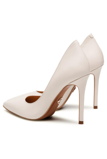 MICHAEL Michael Kors Обувки на ток Keke Pump 40F9KEHP1L Lt Cream - Mera.bg