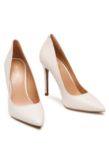 MICHAEL Michael Kors Обувки на ток Keke Pump 40F9KEHP1L Lt Cream - Mera.bg