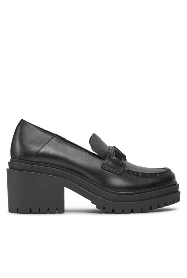 MICHAEL Michael Kors Обувки Rocco Heeled Loafer 40H3RCMP1L Черен - Mera.bg
